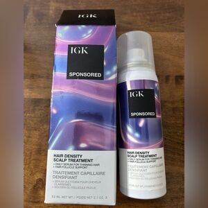 NIB IGK Hair Density Scalp Treatment 2.1 oz